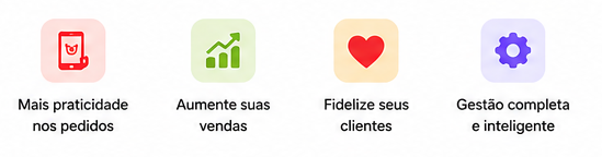 Vantagens do Meu Pedido